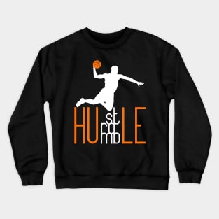 Basketball Player Dunking Crewneck Sweatshirt